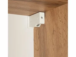 Armario de baño Columna alta de pie 40 cm Roble Wotan Sol