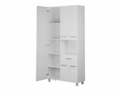 Best Armario de baño con espejo , 89 cm, MINELA Columna De Baño