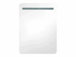 Online vidaxl Armario de baño con espejo y LED hormigón 60x11x80 cm Gris