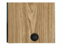 New Armario de baño con espejo y LED color roble 80x12x68 cm Mueble De Pared Para Baño
