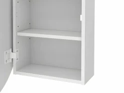 Online Armario de baño de pared con espejo ovalado - estanterías para el cuarto de baño - - RURI Mueble De Pared Para Baño|Mueble De Aseo