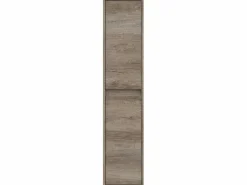 VS Venta-stock Armario de baño Devin 2 Puertas, Acabado en Color Nordik