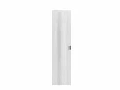 Sale Armario de baño flotante estriada, mate, 3 estantes, ZEVINI Columna De Baño
