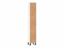 Hot Armario de baño madera contrachapada 30x30x190 cm Estantería Sobre Inodoro
