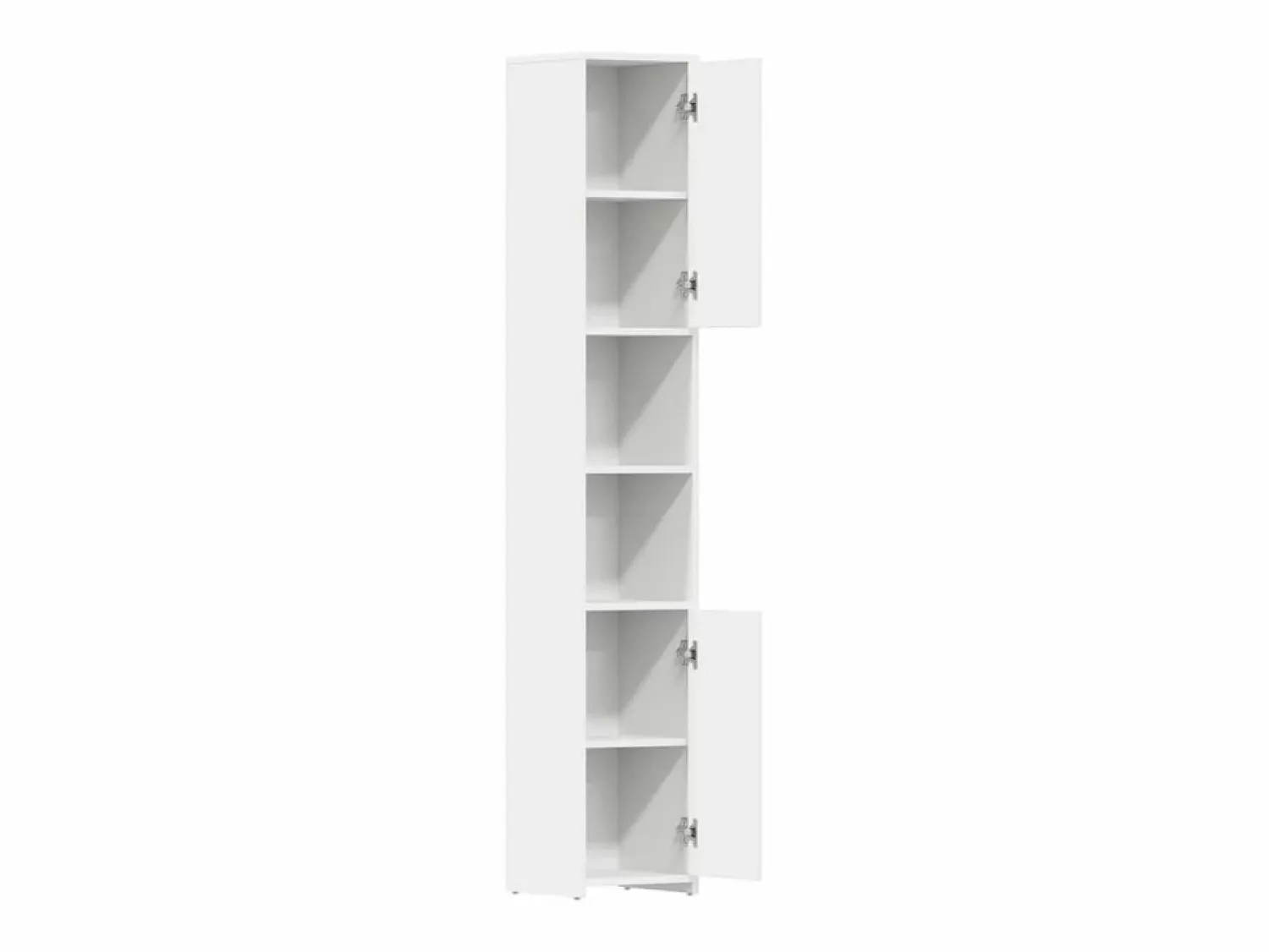 Sale vidaxl Armario de baño madera contrachapada 30x30x183,5 cm Blanco