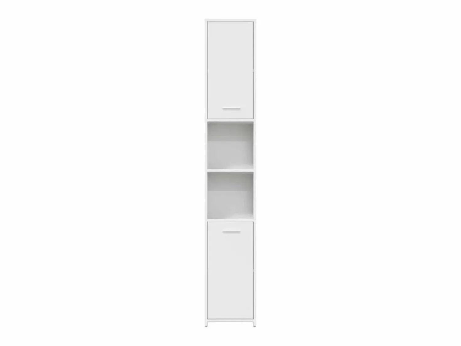 Sale vidaxl Armario de baño madera contrachapada 30x30x183,5 cm Blanco