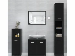 vidaxl Armario de baño madera contrachapada 30x30x95 cm