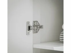 New Sobuy Armario de Baño Mueble Baño Auxiliar Organizador con 1 Comportamiento Abierto y 2 Puertas 70 x 35 x 90 cm BZR121-W ES Blanco