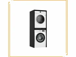 Clearance Armario de baño sobre lavadora y secadora, columna de estantes para electrodomésticos en color . Mueble Para Lavadora