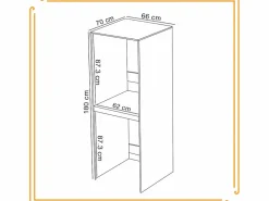 Discount Armario de baño sobre lavadora y secadora, columna de almacenamiento en roble Sonoma. Mueble Para Lavadora