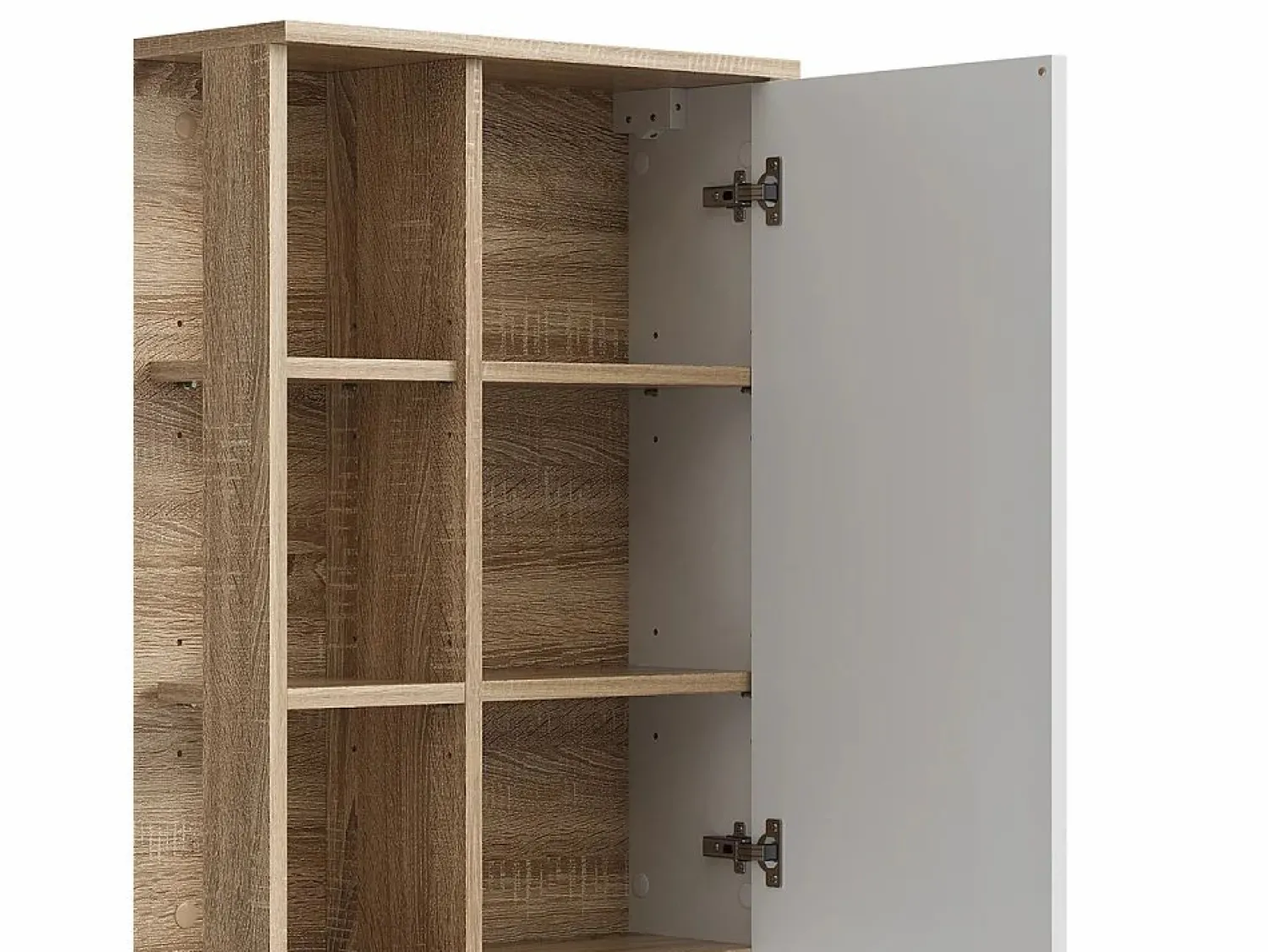 Online Vicco Armario de baño sonoma/blanco 50x20x75 karen Color natural claro