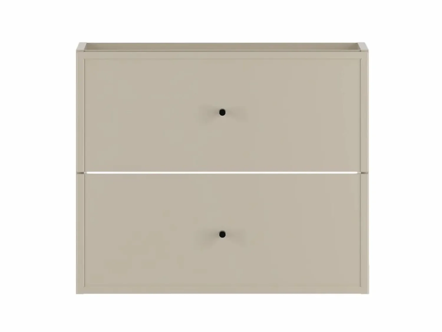 Armario de cachemira para lavabo 60 cm, 2 cajones Marco