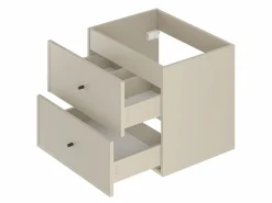 Armario de cachemira para lavabo 60 cm, 2 cajones Marco