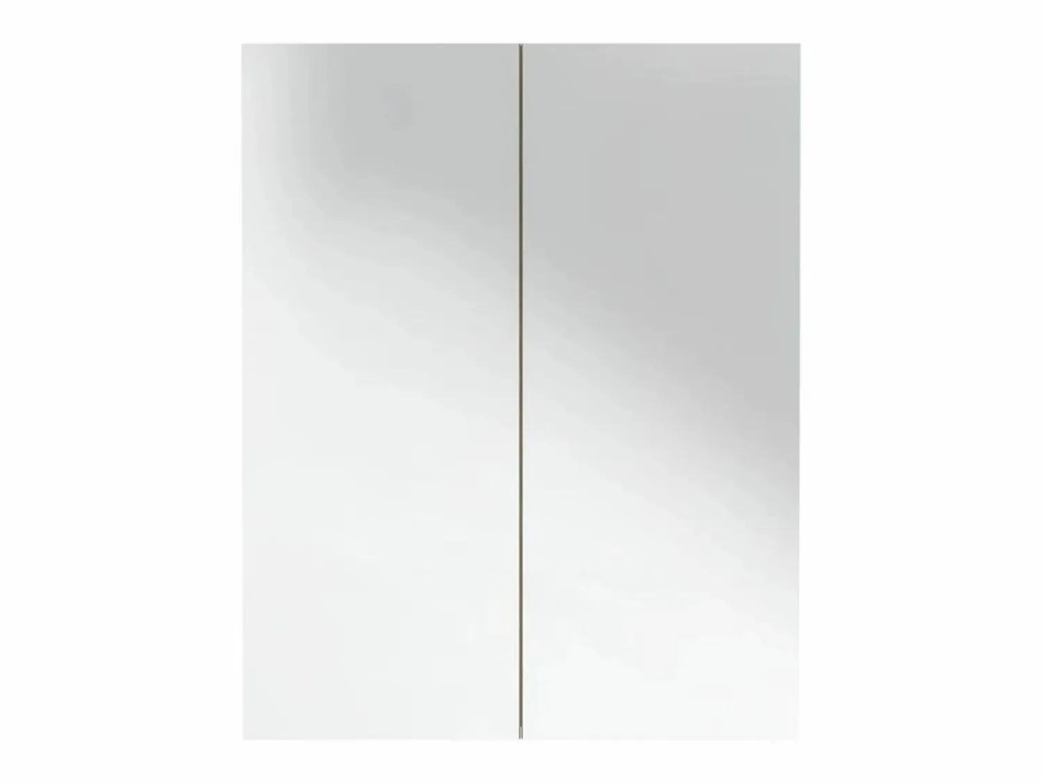 New vidaxl Armario de espejo de baño MDF y roble 60x15x75 cm Blanco