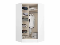 Vente-unique Armario de esquina de 2 puertas Ancho 101 cm color - AURALI
