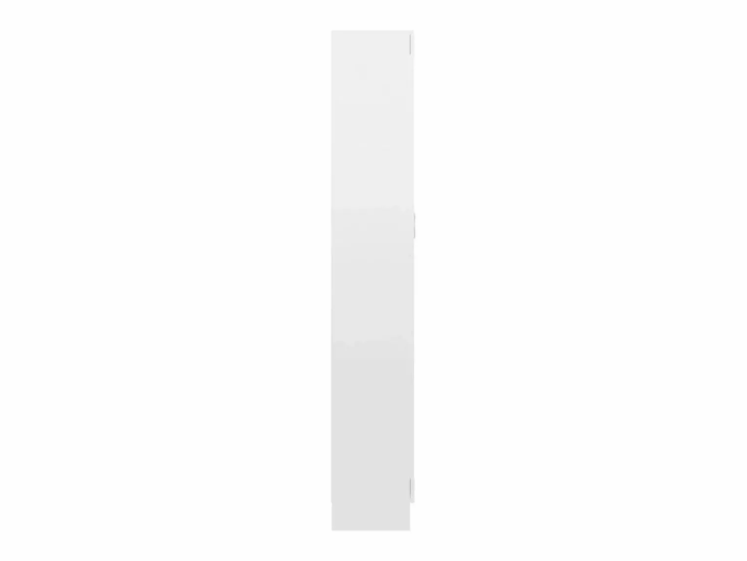 Outlet vidaxl Armario de libros contrachapada brillo 82,5x30,5x185,5cm Blanco