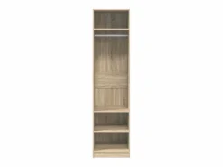 Online Armario de madera contrachapada color roble 50x50x200 cm Armario