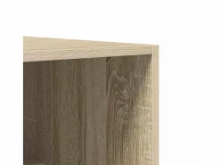 Online Armario de madera contrachapada color roble 50x50x200 cm Armario