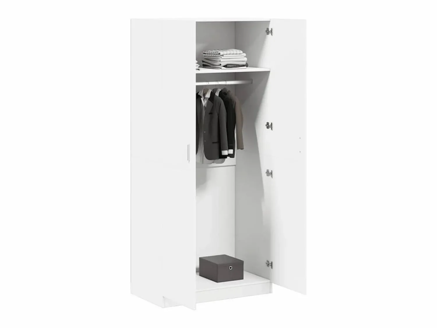 vidaxl Armario de madera contrachapada 90x52x200cm