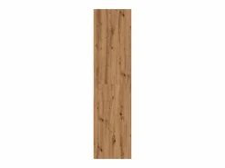 Armario de madera de ingeniería roble artesanal 80x50x200 cm ES629820