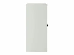 Armario de oficina con 2 puertas 90 cm Acero