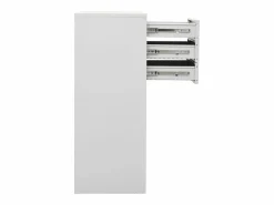 Armario de oficina de acero claro 90x40x102 cm ES438096 Gris
