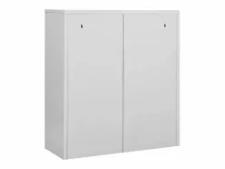 Clearance Armario de oficina de acero claro 90x40x102 cm Cajonera De Escritorio