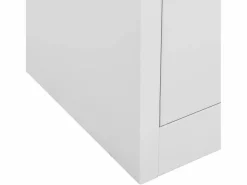 Clearance Armario de oficina de acero claro 90x40x102 cm Cajonera De Escritorio