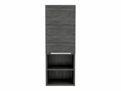 Clearance TuHome Armario de Pared baño Mila, con estantes , 81.71 cm X 29.97 cm X 25.50 cm , / plata Gris