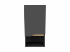 Online Armario de Pared de Baño Laurent, con estantes 62 CM A X 30.1 CM An X 33 CM P. Plomo / Duna Columna De Baño