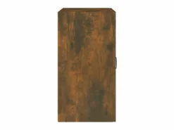 Armario de pared madera contrachapada roble ahumado 60x31x60 cm ES211943