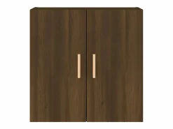 Hot Armario de pared madera contrachapada marrón roble 60x30x60 cm Mueble De Pared Para Baño