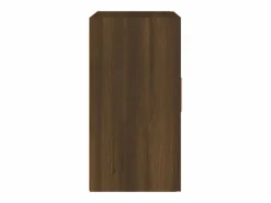 Hot Armario de pared madera contrachapada marrón roble 60x30x60 cm Mueble De Pared Para Baño