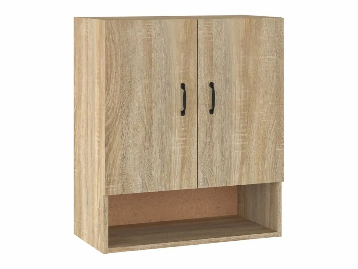 Best Armario de pared madera contrachapada roble sonoma 60x31x70 cm Mueble De Pared Para Baño