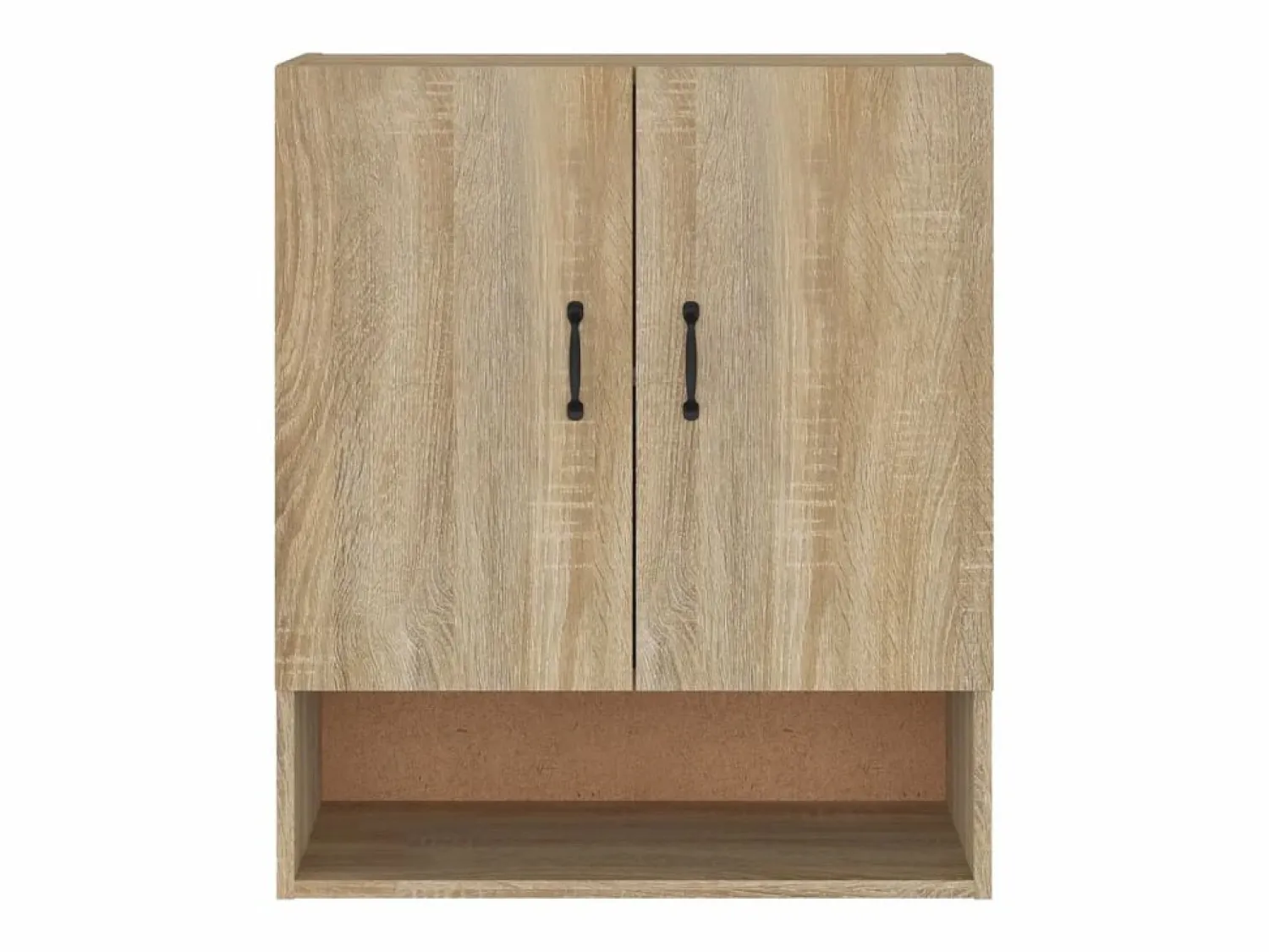 Best Armario de pared madera contrachapada roble sonoma 60x31x70 cm Mueble De Pared Para Baño