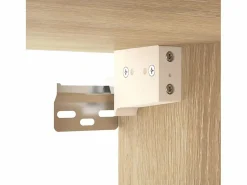 Best Armario de pared madera contrachapada roble sonoma 60x31x70 cm Mueble De Pared Para Baño