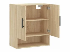 vidaxl Armario de pared madera de ingeniería roble Sonoma 60x31x70 cm
