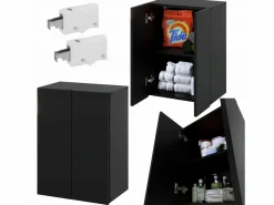 Online Armario de pared 40x25x60cm - Mueble alto y columna para baño Conjunto De Baño
