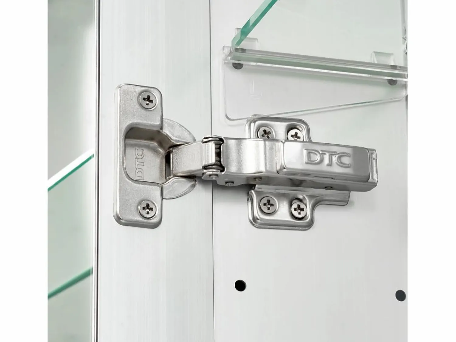 Hot Armario de Pared para Baño SucceBuy Armario de Tocador con Espejo y LED de 3 Colores con Intensidad Variable, Función de Desempañado, 50 x 70 cm Blanco