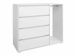 Online Vicco Armario de ropa para niños 120x48x101.9 ruben Blanco