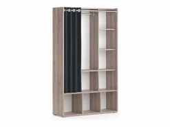 Best Vicco Armario de ropa para niños sonoma 105.8x38x178.1 luigi Color natural claro