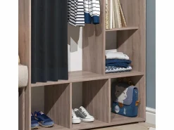 Best Vicco Armario de ropa para niños sonoma 105.8x38x178.1 luigi Color natural claro