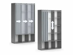 Sale Armario de ropa para niños 105.8x38x178.1 luigi Muebles Niño