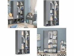 Sale Armario de ropa para niños 105.8x38x178.1 luigi Muebles Niño