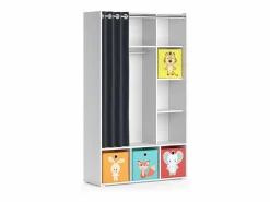 Discount Armario de ropa para niños 105.8x38x178.1 luigi Muebles Niño