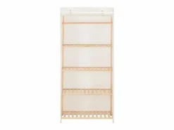 New Armario de tela 79x40x170 cm Mueble Perchero