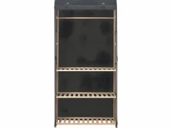 Discount Armario de tela de 3 niveles 79x40x170 cm ES637878 Armario Abierto, Vestidor