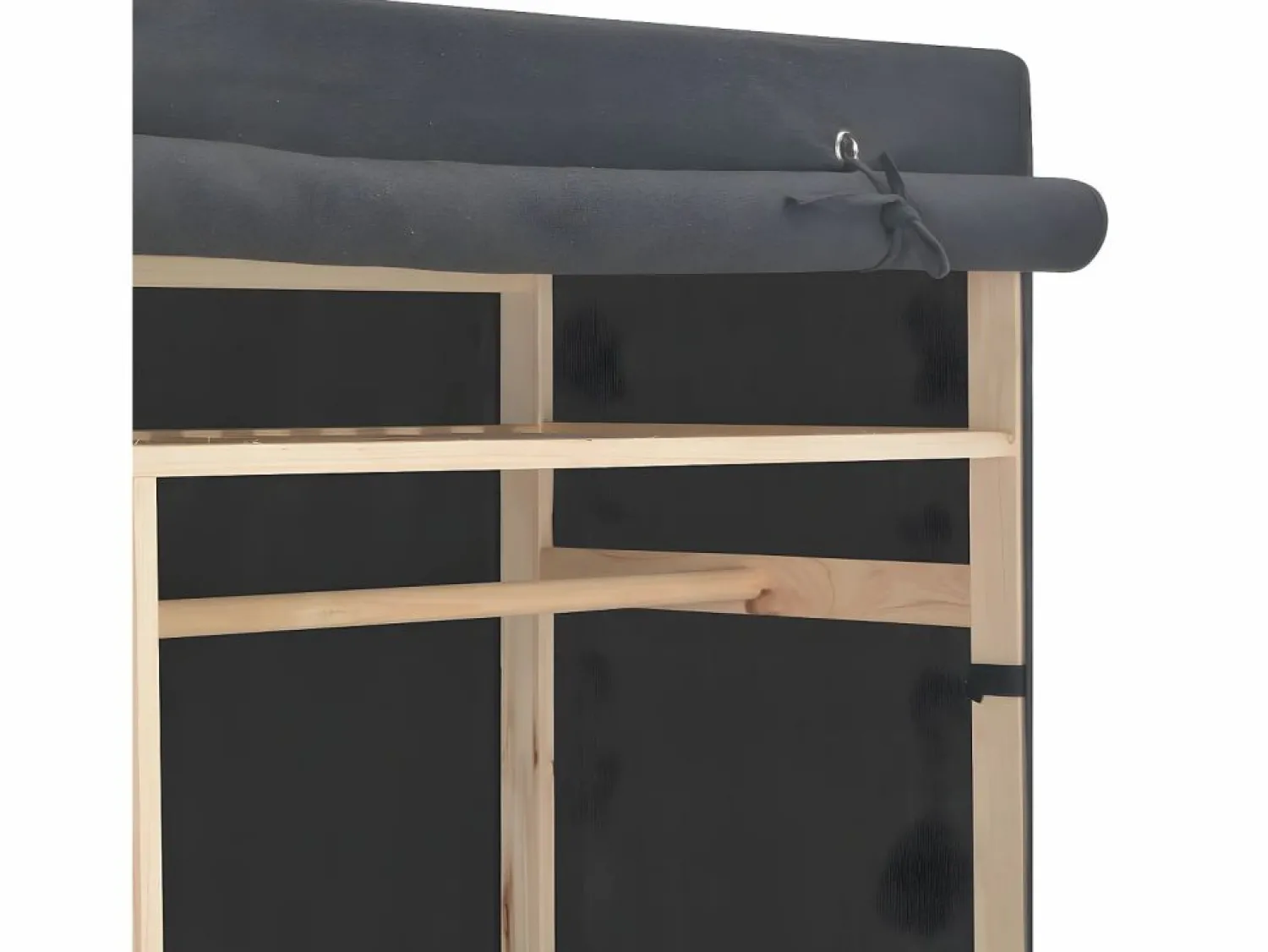 Armario de tela 110x40x170 cm ES938407 Armario Abierto, Vestidor