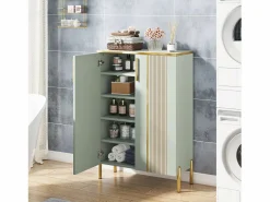Clearance Armario de zapatos con 2 puertas, 70 x 35 x 100 cm, con 6 niveles y estantes ajustables, para 22 pares de zapatos Zapatero|Mueble De Almacenaje