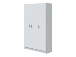 Armario escobero multiusos tres puertas cocina 109x180x37 cm